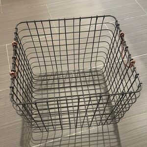 “TARGET” LARGE WIRE STORAGE BASKET